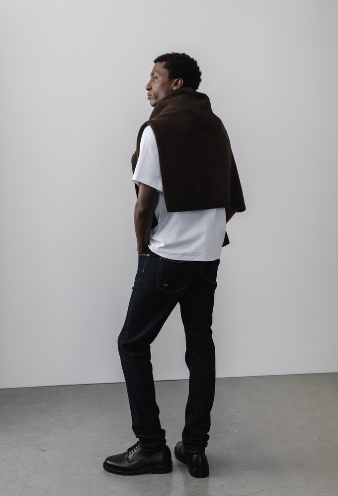 Bryce Mid Straight - Strong Blue from Mud Jeans