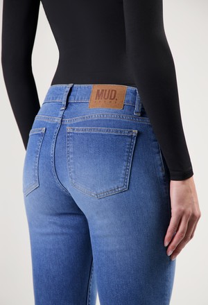Logan High Slim - Fresh Fade from Mud Jeans