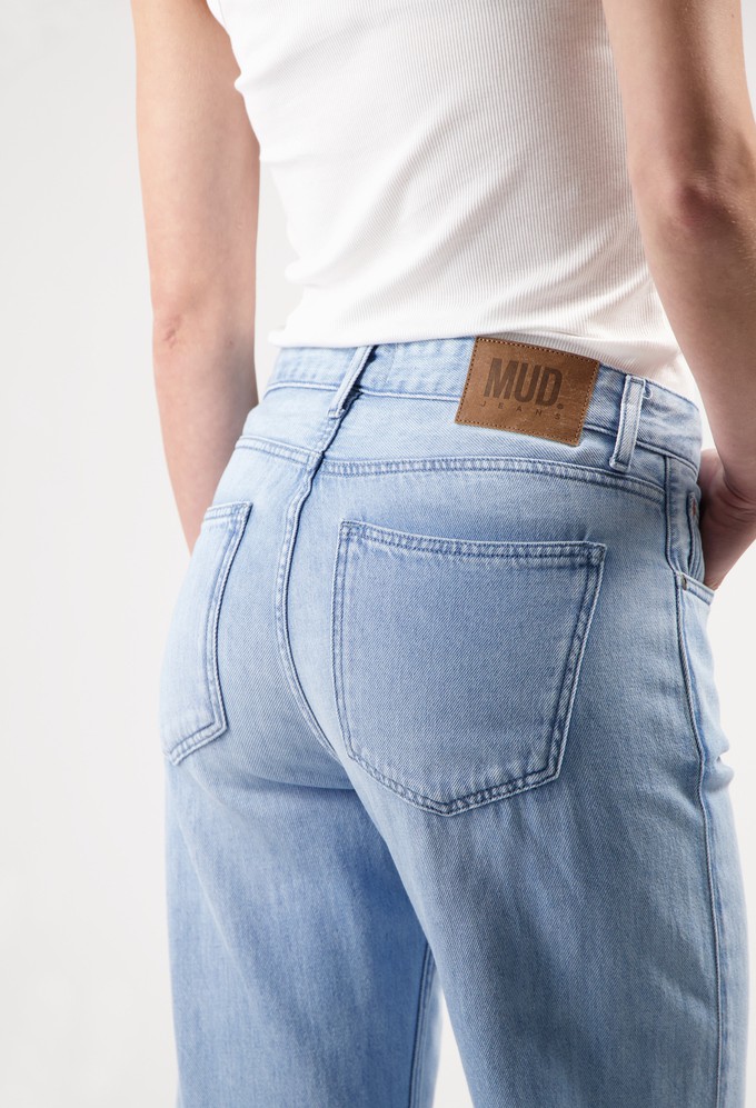 Jamie Mid Loose Flow - Stone Vintage from Mud Jeans