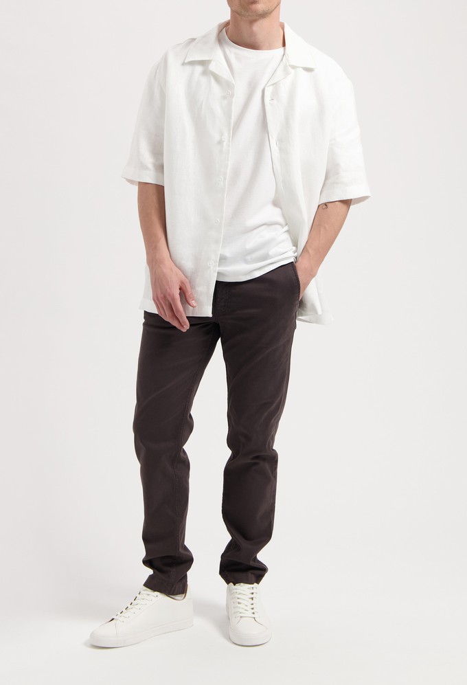 Scott Mid Tapered - Charcoal from Mud Jeans