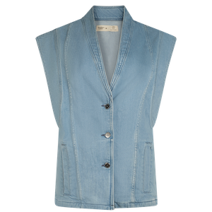 Unni Denim Vest - Stone Washed from Mud Jeans