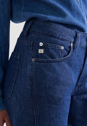 Loose Jamie Flow  -  Stone Indigo from Mud Jeans