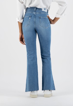 Flared Rachel - Old Stone from Mud Jeans
