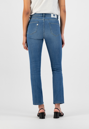 Faye Straight - Authentic Indigo Contrast from Mud Jeans
