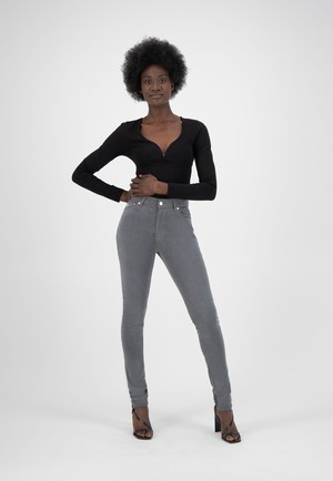 Skinny Hazen  -  O3 Grey from Mud Jeans