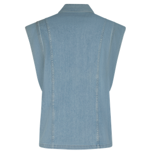 Unni Denim Vest - Stone Washed from Mud Jeans