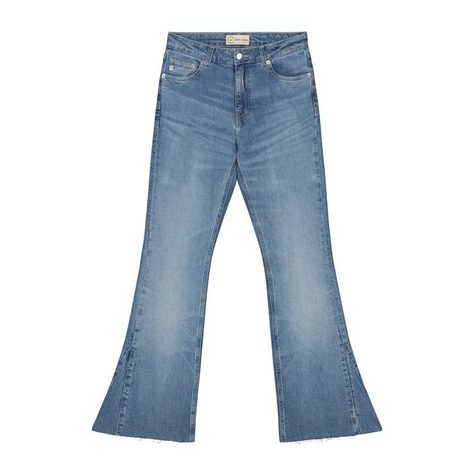 Flared Rachel - Old Stone from Mud Jeans