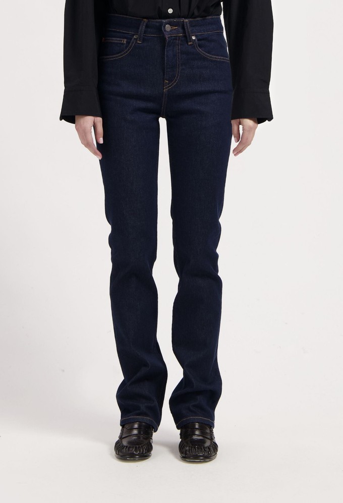 Logan High Slim - Rinse from Mud Jeans