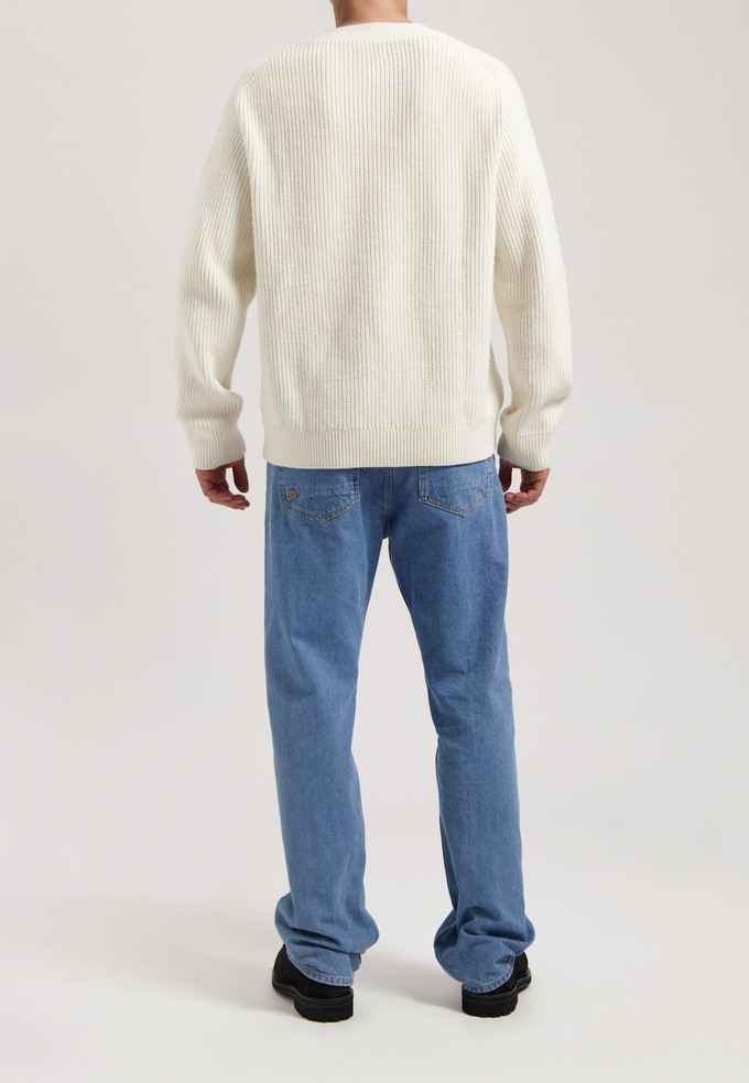 Alex Mid Loose - Light Stone from Mud Jeans