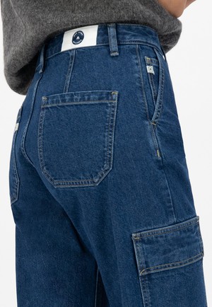 Wilma Works - Stone Indigo from Mud Jeans