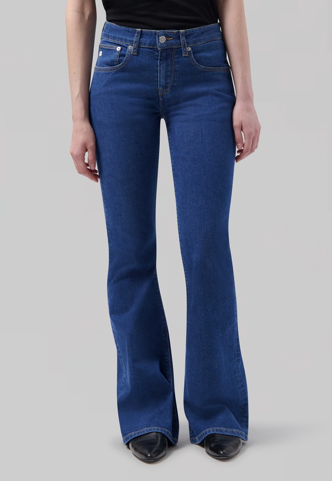 Fiona Flared  -  Stone Indigo from Mud Jeans
