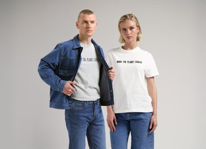 Robin Tee - Heather Grey from Mud Jeans