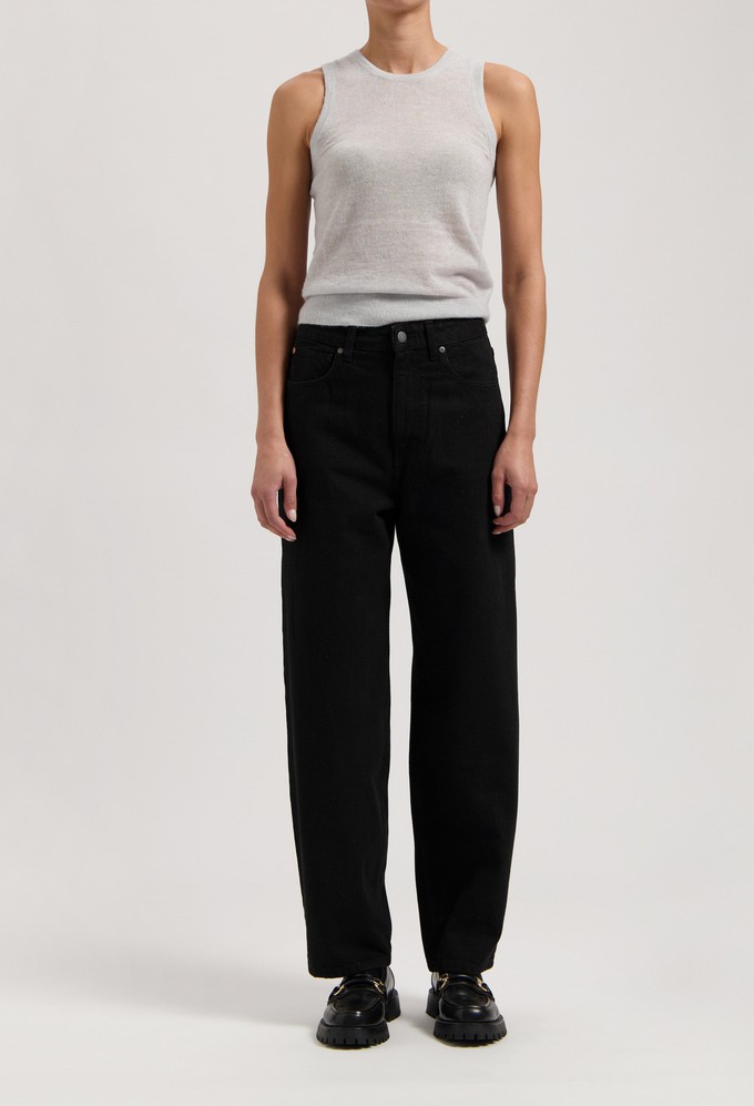 Brooke High Barrel - Nero Nero from Mud Jeans