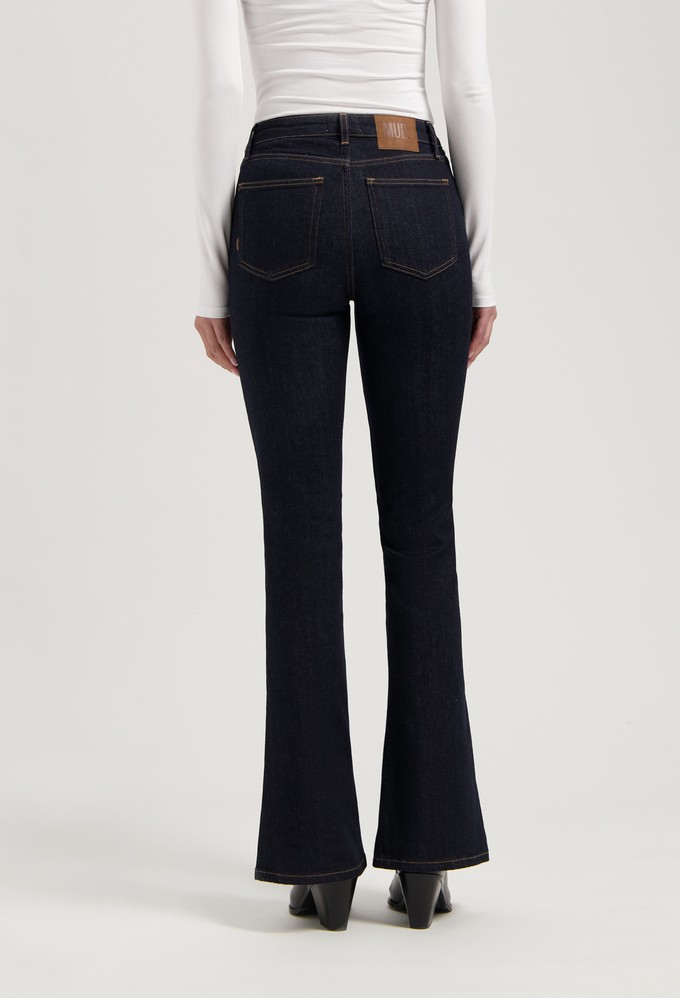 Isy High Flared - Strong Blue from Mud Jeans