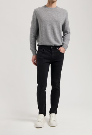 Rick Mid Slim - Stone Black from Mud Jeans