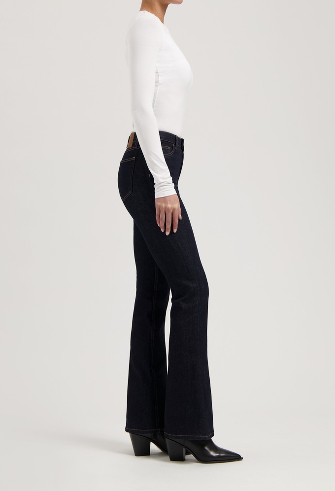 Isy High Flared - Strong Blue from Mud Jeans