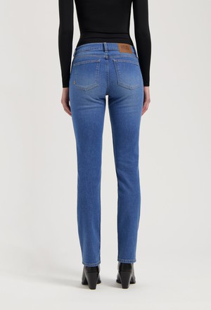 Logan High Slim - Fresh Fade from Mud Jeans