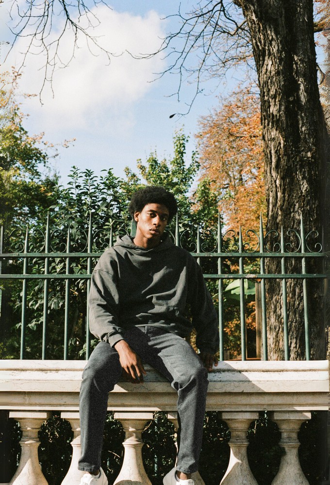 Dunn Low Tapered - 03 Grey from Mud Jeans