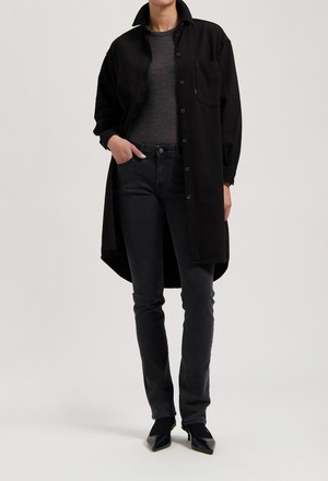 Faye Low Slim - Stone Black from Mud Jeans