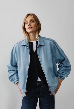 Sue Jacket - Stone Vintage from Mud Jeans Sue Jacket - Stone Vintage from Mud Jeans