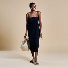 SLIP DRESS BLACK LINE van Mymarini