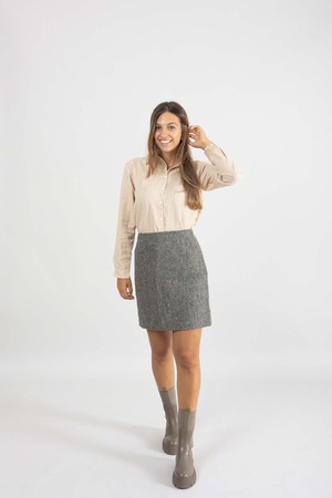 Guarda Wool Skirt from Näz