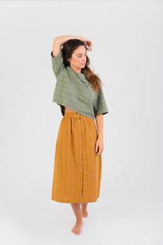 Safira Organic Cotton Skirt van Näz