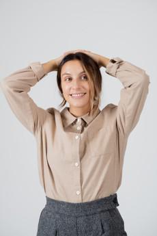 Caria Cotton Shirt van Näz