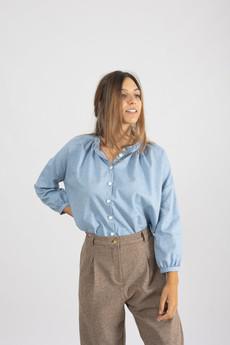 Rachel Cotton Blouse van Näz