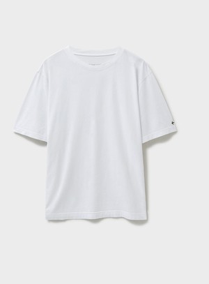 Organic 100% White Boxy T shirt from Neem London