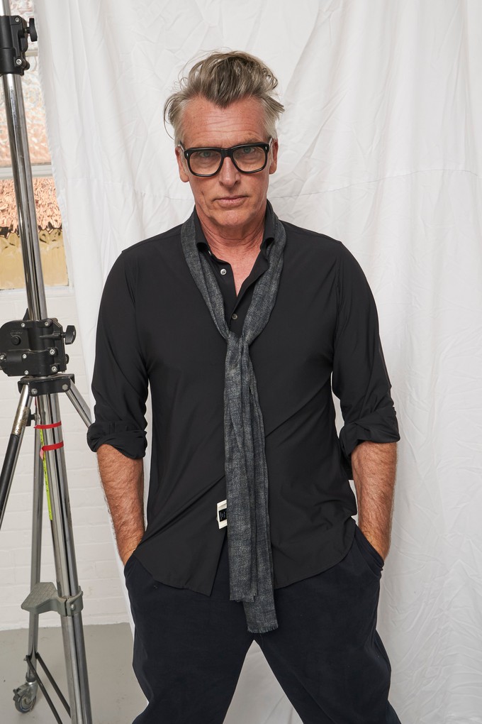 Recycled Italian Black Cut Away Comfort Shirt from Neem London