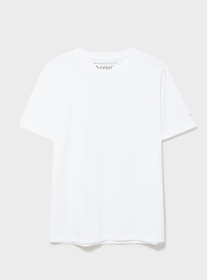 The Perfect White NEEM organic cotton T-shirt from Neem London