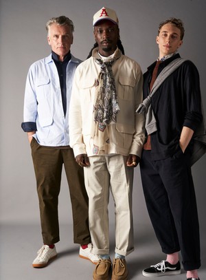 Recycled Italian Sky Fil-a-Fil Overshirt from Neem London