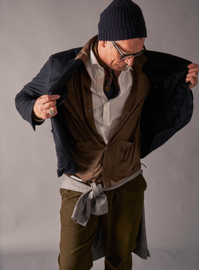 Recycled Italian White Popover Shirt from Neem London