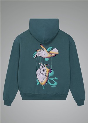 Heart Puppeteer Oversized Hoodie from New Habit