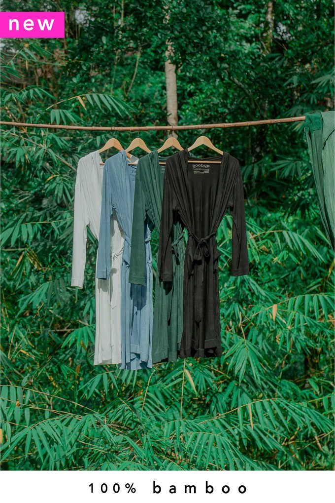 Men's 100% Bamboo Luxe Kimono & Lounge Pants (15% OFF) from Nooboo