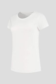 Luxe Bamboo Crew Neck T-Shirt Women - 185 g via Nooboo