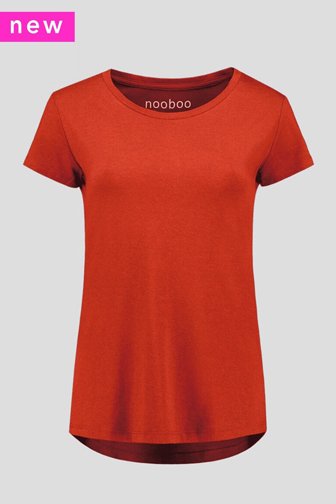 3302 BL - Luxe Bamboo Crew Neck T-Shirt Women - 185 g from Nooboo