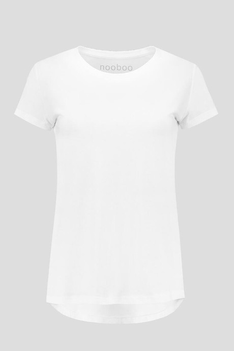 3302 BL - Luxe Bamboo Crew Neck T-Shirt Women - 185 g from Nooboo