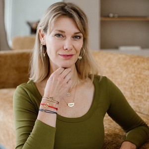 Recycled with Love - 14KT goud - beige from Nowa