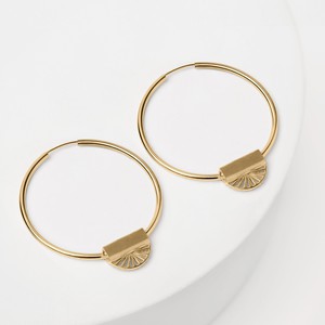 Eternal Sunshine oorbellen goud groot from Nowa