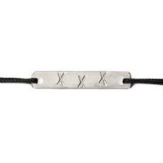 Kisses from Amsterdam armband zilver van Nowa