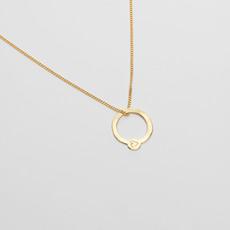 Recycled With Love ketting goud via Nowa