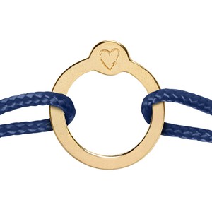 Recycled with Love - verguld goud - navy from Nowa