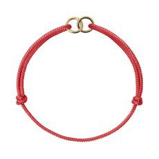 No Waste - 14KT goud - koraal rood via Nowa