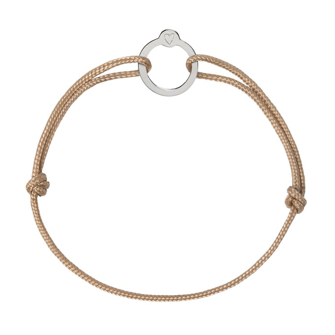 Recycled with Love - zilver - beige from Nowa