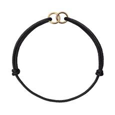 No Waste - 14KT goud - zwart via Nowa