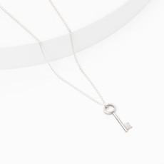 Key To Your Heart ketting zilver van Nowa