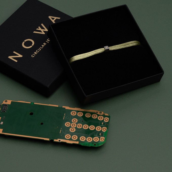 Recharge yourself armband zilver from Nowa