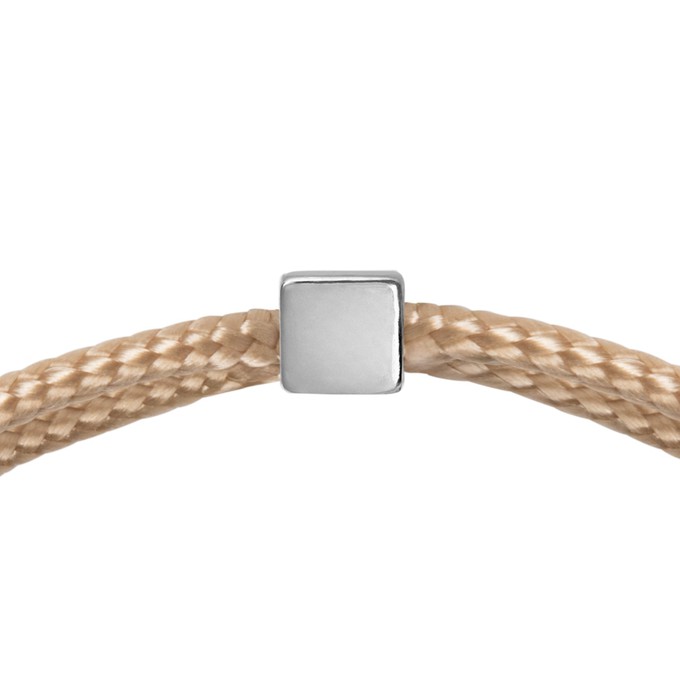 Solid as a Block - zilver - beige from Nowa